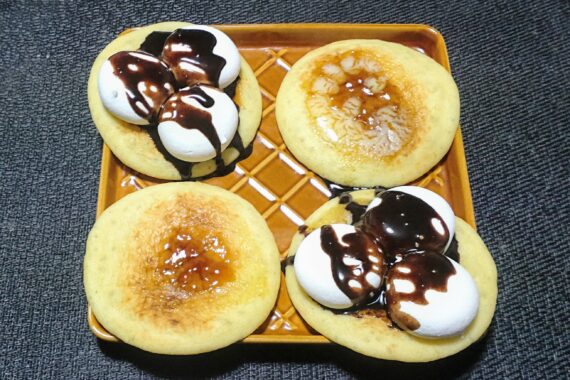 苺とホイップクリームを挟むのもオススメ。苺が無けりゃ苺ジャムでもOK👍️