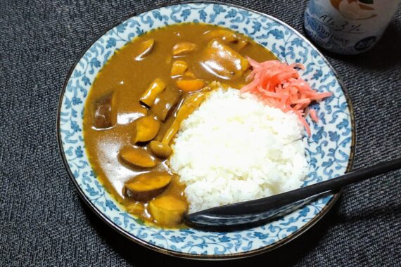 ナスも嫌いじゃないけど、私はカレーにゴロゴロデッカい人参を大量投入したいのです。でも婆が…ね。