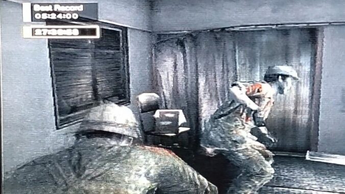 銃を落としたぞ！
