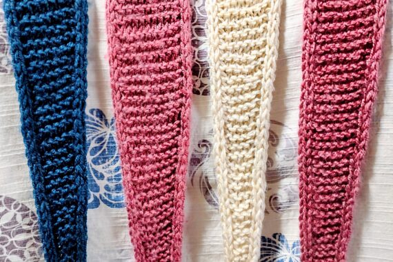 ブルーが一番使いやすい太さです。ピンク1号(※左から2番目)は少し太過ぎました。6〜7cmがベストだと思います。