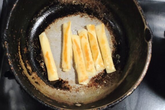 バター(マーガリン)が無かったの(;´д`)