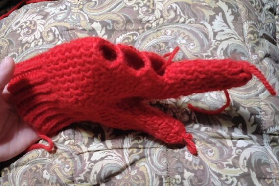 諦めてミトンにしよーかな〜。でもミトンは使いづらいんですよね•́ε•̀٥