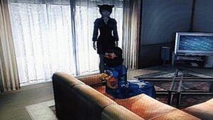 色々とカオスな状態のリビング。テレビの砂嵐みたいな音は神経に障るんだよねぇ•́ε•̀٥