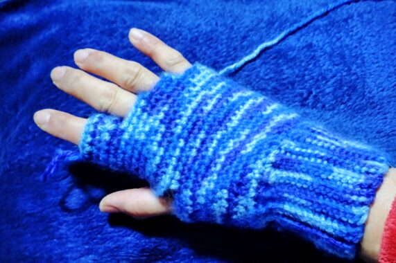 やっぱり段染め毛糸が(≧∇≦)bイイね