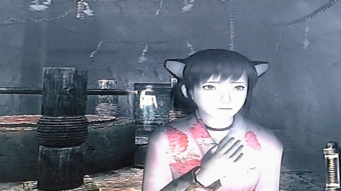 兄さん(霊体)の気配がする…
後ろだッ！！