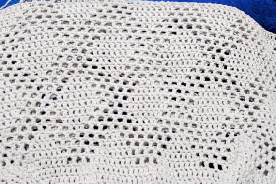 ビッグサイズなトートバッグは幾つあっても良いですからね♡透け透けダイヤ模様サイコー◇