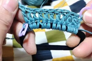 長編みの立ち上がりを「鎖編み2目」にするのはかぎあみDiaryさんに習いました!