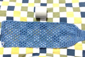 一玉でここまで編めました♡